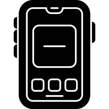 akıllı telefon simgesi vektör illüstrasyonu