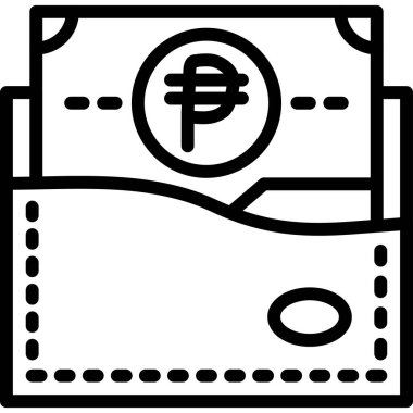 Nakit para simgesi, taslak biçimi