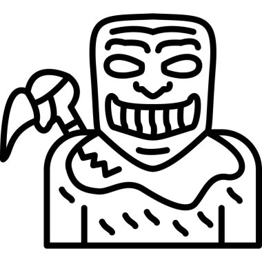 Cadılar Bayramı zombi ikonu. Beyaz arkaplanda izole edilmiş web tasarımı için ana cadılar bayramı zombi vektör simgesi