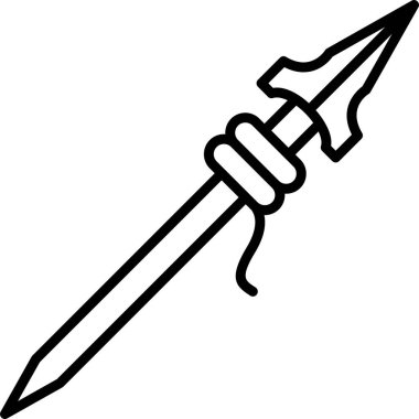 Bıçak. Web simgesi basit illüstrasyon