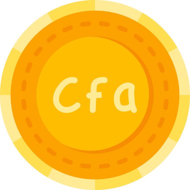 Bozuk para simgesinin vektör illüstrasyonu