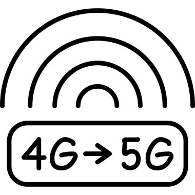 Kablosuz. Web simgesi basit tasarım