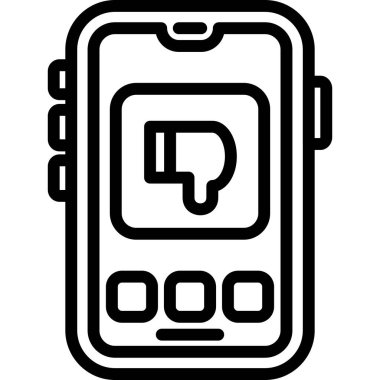 Kolayca değiştirebilen veya düzenleyebilen geribildirim vektör simgesi