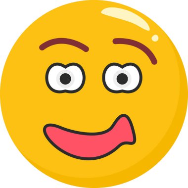 Düz biçimli emoji simgesi