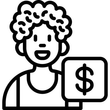 çevrimiçi bankacılık simgesi, vektör illüstrasyonu