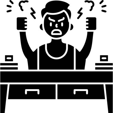 stres bozukluğu simgesi