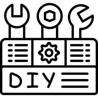 Fabrika üretim simgesi, satır biçimi