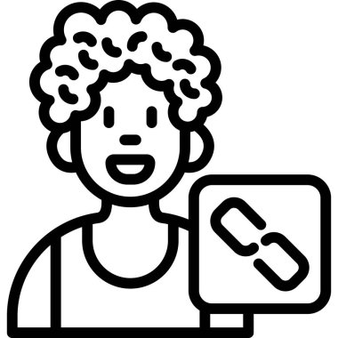 Doktor doktor hasta ikonu ana hatlarıyla