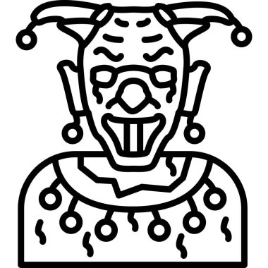 uzaylı kostüm simgesi, taslak biçimi