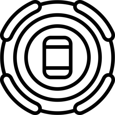 Çip. Web simgesi basit tasarım