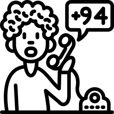 çocuk ikon konuşuyor, taslak biçimi