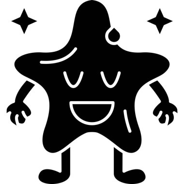 Uzaylı. Web simgesi basit tasarım