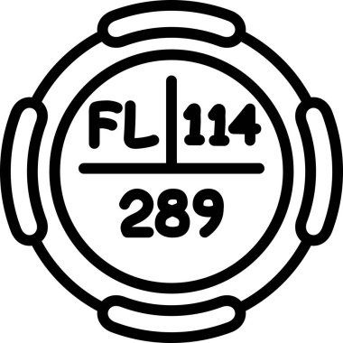 pusula düz vektör simgesi