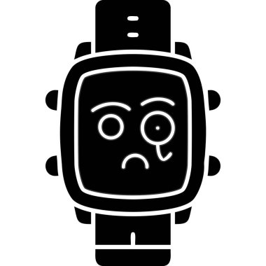 Üzgün robot. Basit tasarım