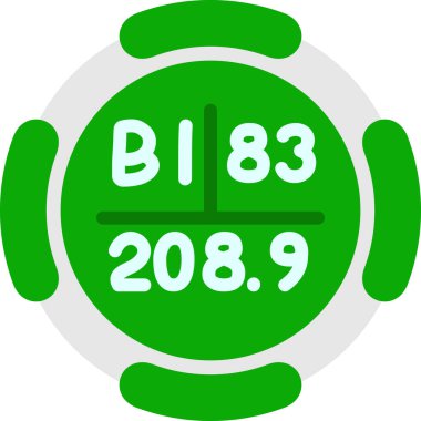 2017 için bir saatin vektör çizimi