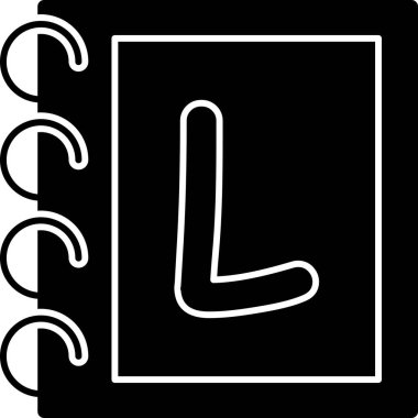 Modern b 'nin vektör illüstrasyonu eksik simgesi