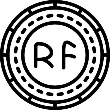 Bozuk para. Web simgesi basit illüstrasyon