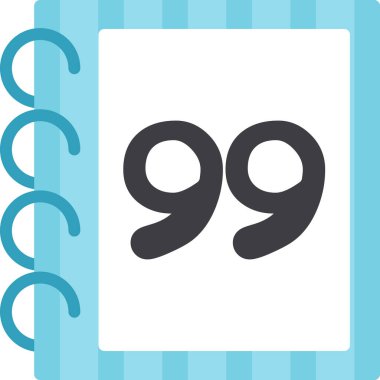 Yüzde 80 indirim, takvim, vektör simgesi