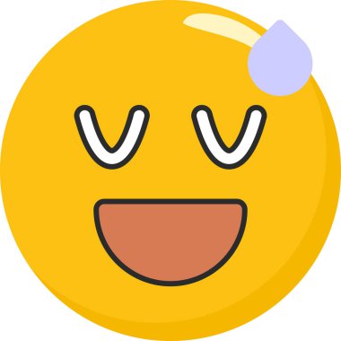 yüz ifadesi ifadeleri, vektör illüstrasyon tasarımı