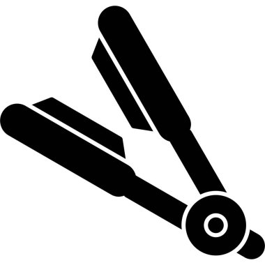 Makas. Web simgesi basit tasarım