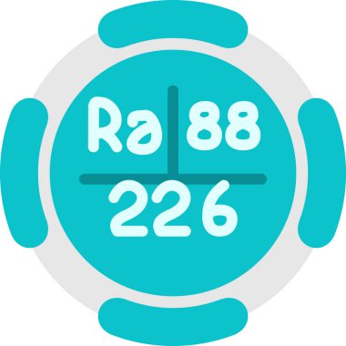 Saat simgesinin vektör illüstrasyonu