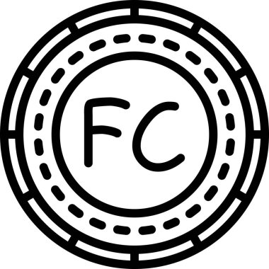 Bozuk para. Web simgesi basit illüstrasyon