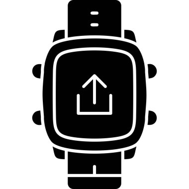 İzle. Web simgesi basit illüstrasyon