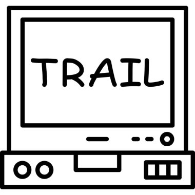 Web tasarım simgesi basit illüstrasyon