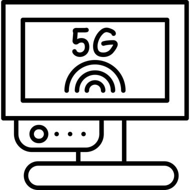 g g internet simgesi ana hatlar biçiminde