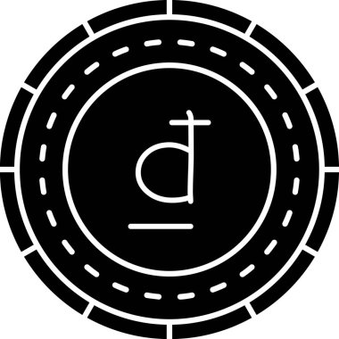 para birimi simgesi, basit illüstrasyon