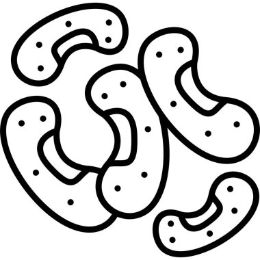 Vektör çizim karikatür sosis