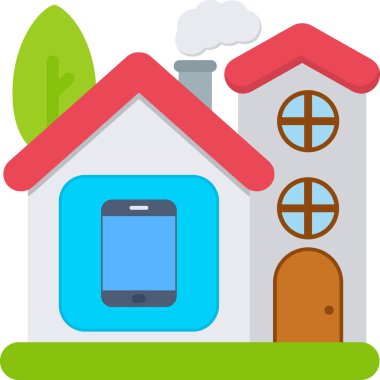 ev evi simgesi - taslak biçimi