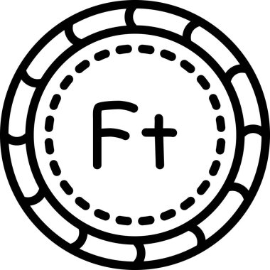 Para için. Web simgesi basit illüstrasyon