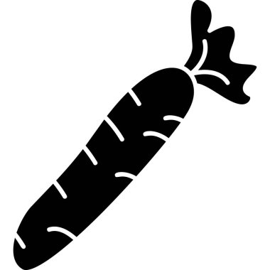 Balık. Web simgesi basit illüstrasyon