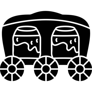 Kömür kömürü ikonu. Web için kömür vektör simgesinin özet çizimi