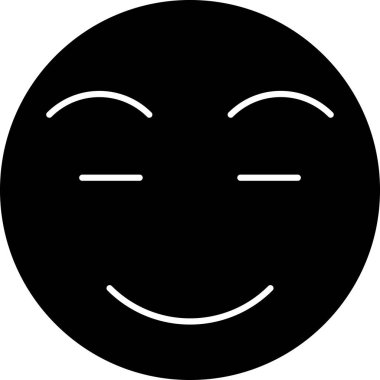 yüz simgesi, vektör illüstrasyonu