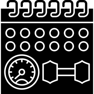 otomobil anahtar kontrol simgesi ana hat biçiminde
