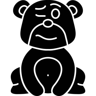 Panda simgesi, basit tarzı