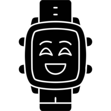 Gülümse. Web simgesi basit tasarım