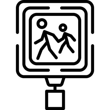 Kampanya ikonu ana hatlarını protesto et. protesto