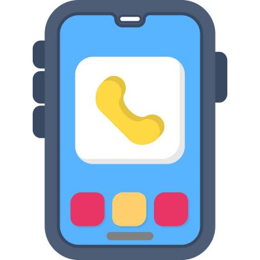 telefon arama vektör simgesi