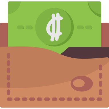 para ve finans renkli vektör tasarımı.