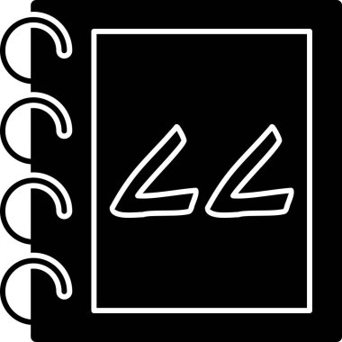 kitap simgesini vektör