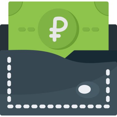 nakit para dolar simgesi doldurulmuş dış hat biçimi