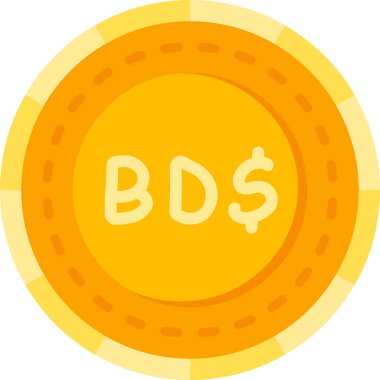 Para için. Web simgesi basit illüstrasyon