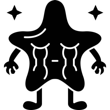 Uzaylı simgesi vektör illüstrasyonu