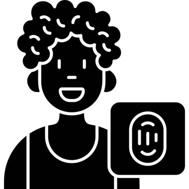 avatar erkek kadın simgesi ana hatlarıyla