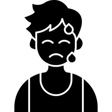 Sakallı, maske takan Avatar Adam.