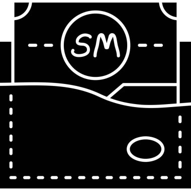 Bilet web simgesi basit illüstrasyon