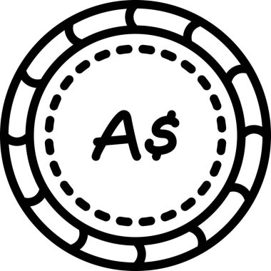 poker. Web simgesi basit illüstrasyon